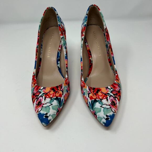 Kelly & Katie KK Misha Women's Heels Size 6.5 Floral - Picture 2 of 12